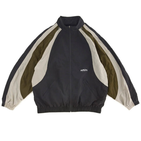 P.A.M. (Perks & Mini) Tracktion Zip Track Jacket - Black