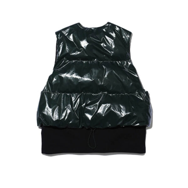 Coating Taffeta Vest - Black