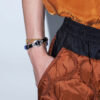 Double Leather Bangle - Mix