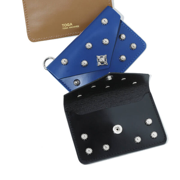 Leather Pouch Square - Black