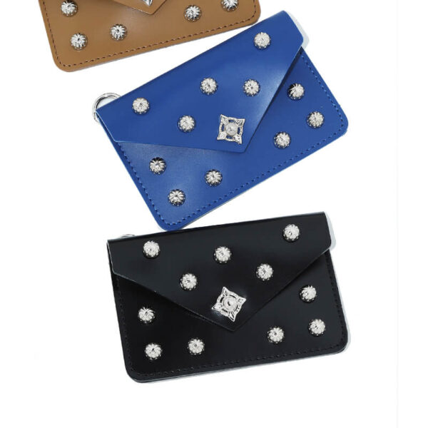 Leather Pouch Square - Black
