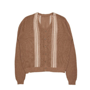 MAGIC CASTLES Mesh Cardigan - Caramel