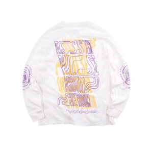 MAGIC CASTLES Pulse LS Tee - Optic White