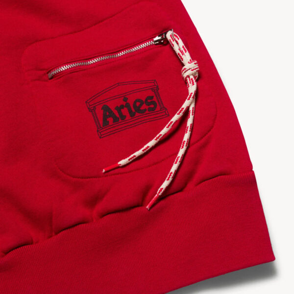 ARIES-ARISE-Temple-Zip-Through-Hoodie-Red