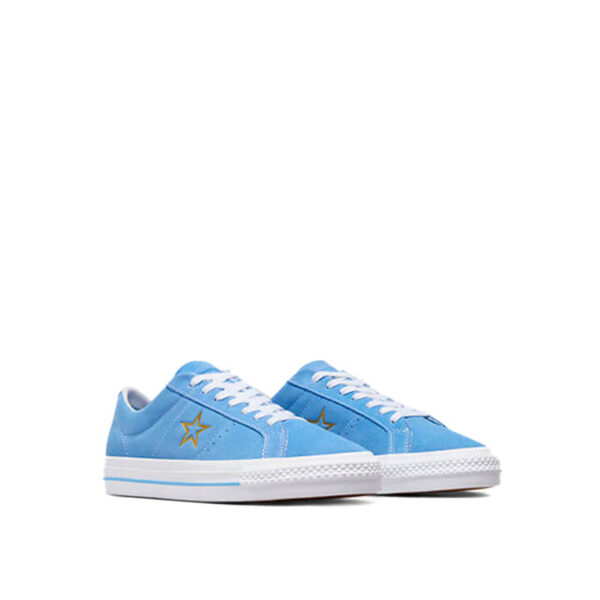One Star Pro Suede - Light Blue / White / Gold