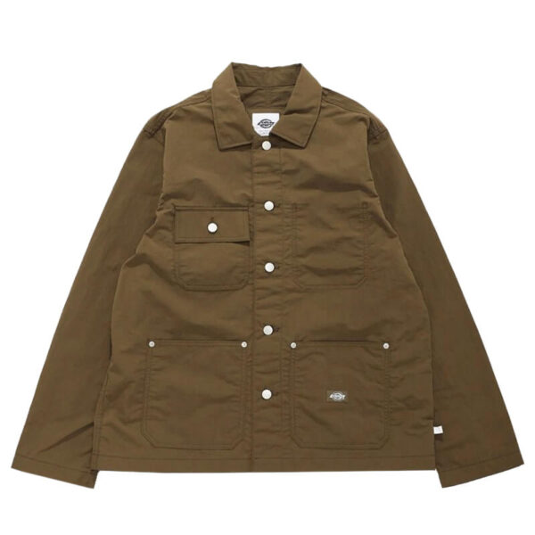 DICKIES Texture Nylon Work Jacket - Military Olive