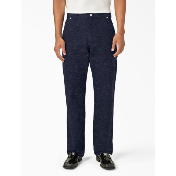 DICKIES Tonal Jacquard Painter Pant - Navy