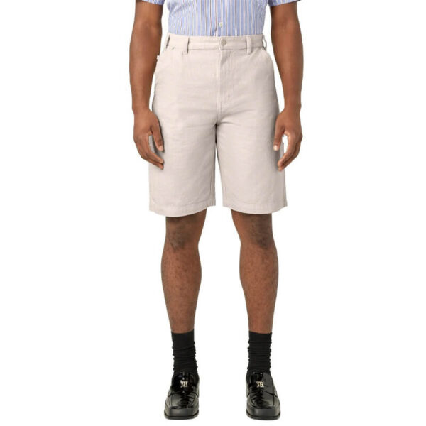 DICKIES Tonal Jacquard Painter Short - Natural