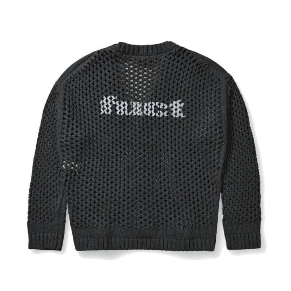 FUCT Drop Stitch Cardigan - Dark Grey