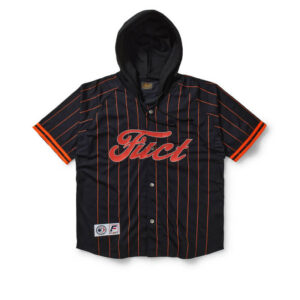 FUCT Hooded Baseball Shirt - Black