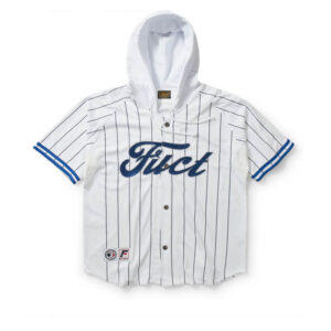 FUCT Hooded Baseball Shirt - White