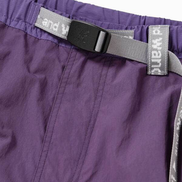 GRAMICCI x AND WANDER Patchwork Wind Pant - Multi Purple