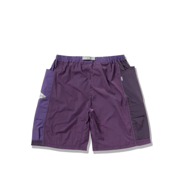 GRAMICCI x AND WANDER Patchwork Wind Short - Multi Purple