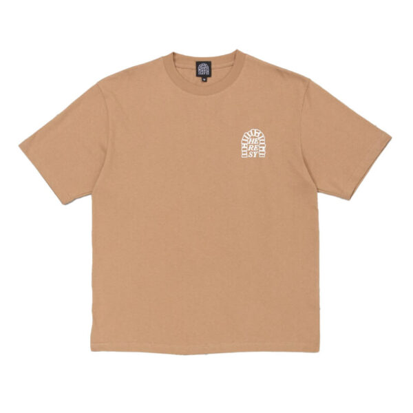 HERESY Arch Tee - Biscuit