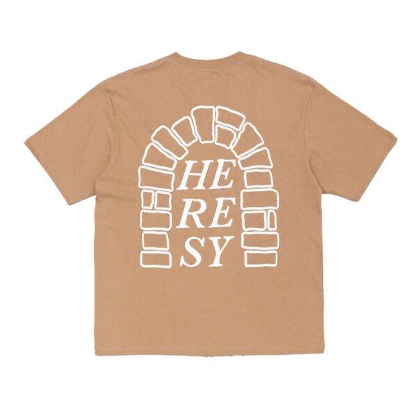 HERESY Arch Tee - Biscuit