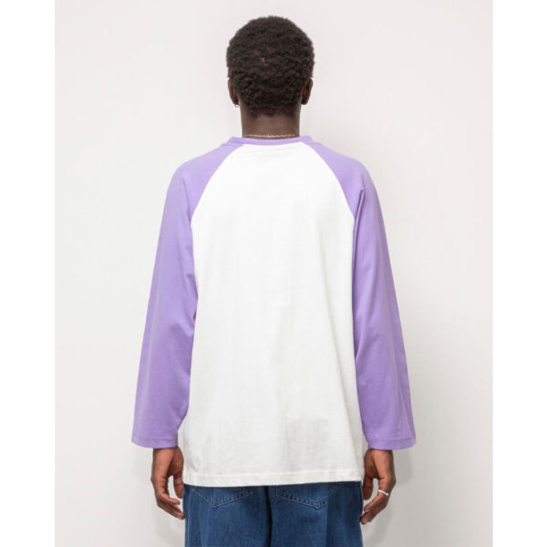 HERESY Bacchus LS Tee - Lavender / White