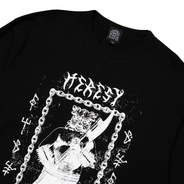 HERESY Heavy LS Tee - Black