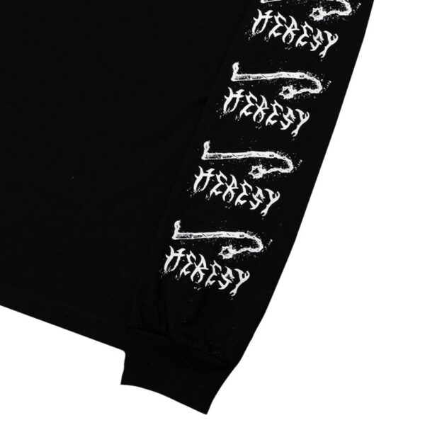 HERESY Heavy LS Tee - Black