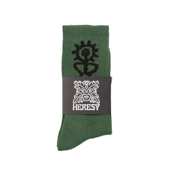 HERESY Sungod Socks - Green