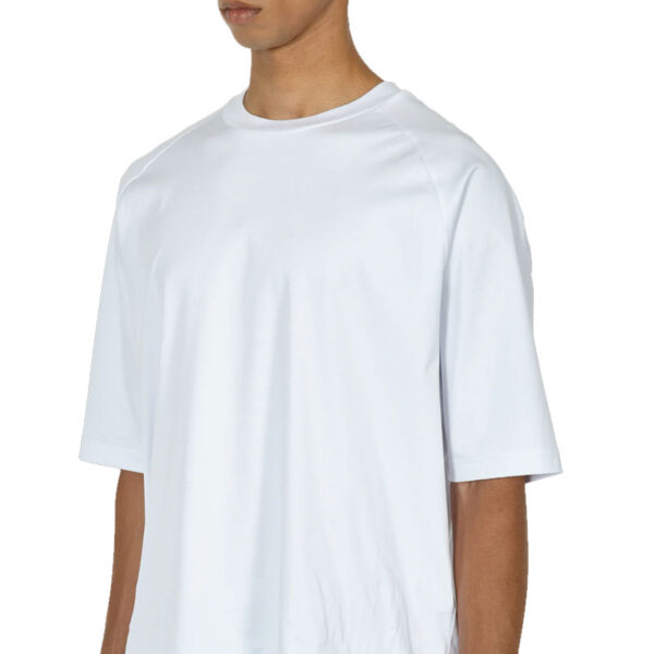 _J.L-A.L_ Bellow Tee - Bright White / Blue