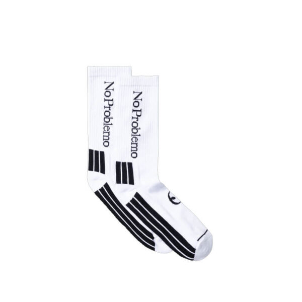 No-Problemo-Socks-White-Black