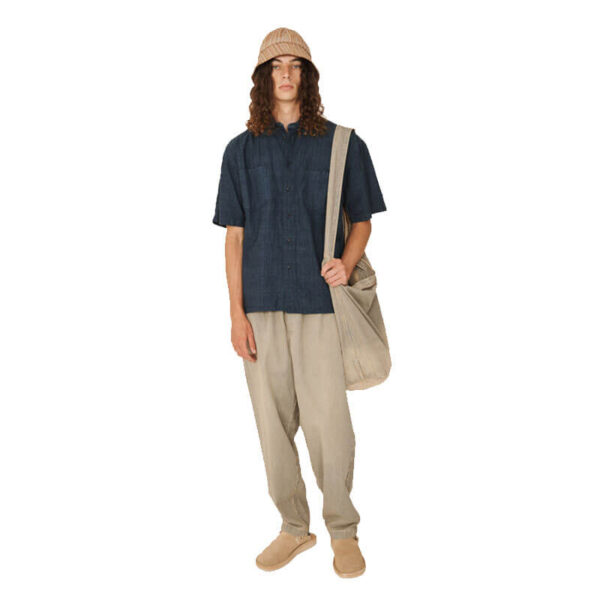 YMC Alva Skate Trouser - Navy / Brown