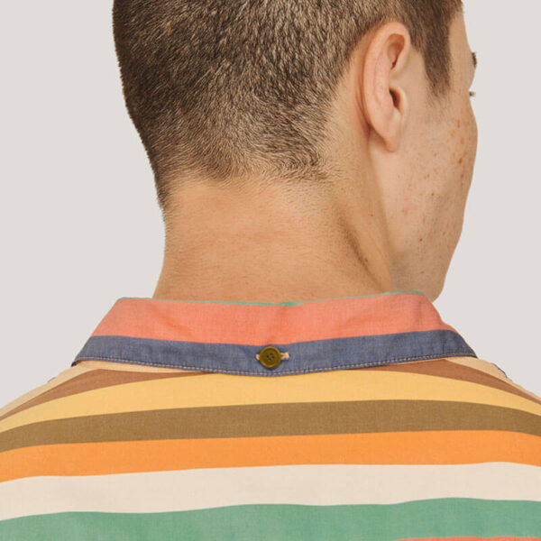 YMC Dean Shirt Stripe - Multi