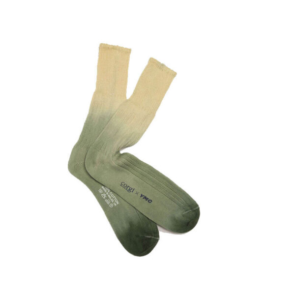 YMC Dip Dye Socks - Green
