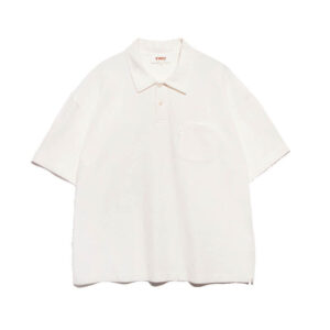 YMC Earth Polo Tee - White