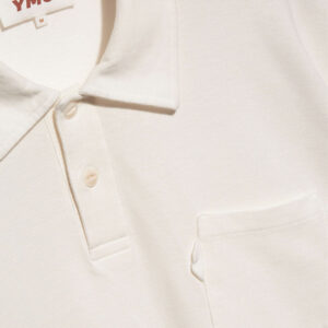 YMC Earth Polo Tee - White