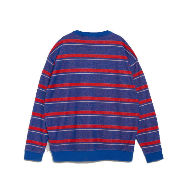 YMC Frat Boy Sweatshirt - Blue / Red / White