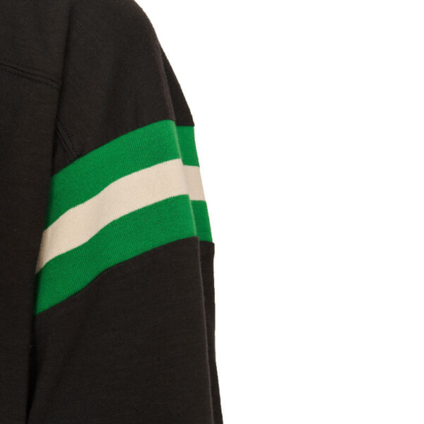 YMC Skate Tee - Black / Green / Ecru