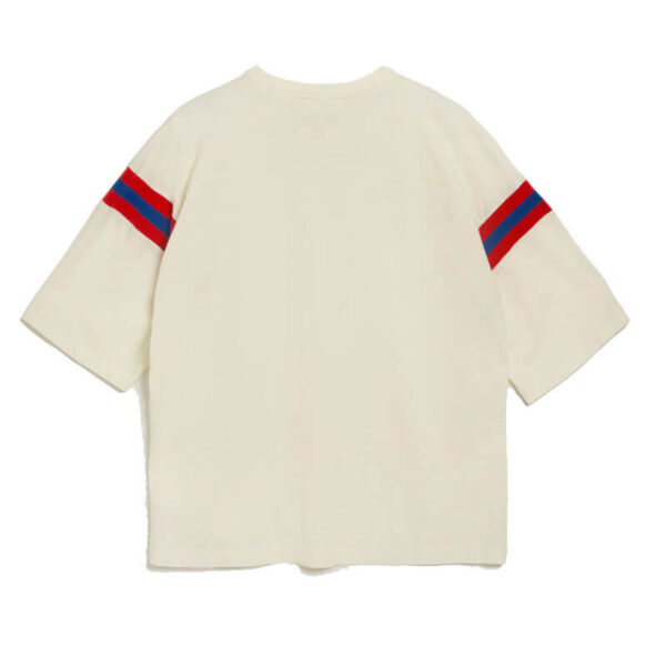 YMC Skate Tee - White / Orange / Blue