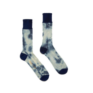 YMC Tie Dye Socks - Blue