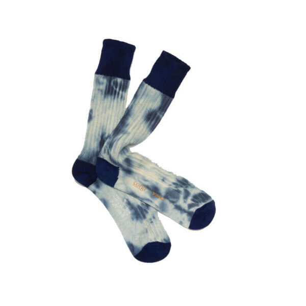 YMC Tie Dye Socks - Blue