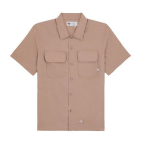 DICKIES Linen Work Shirt - Fawn