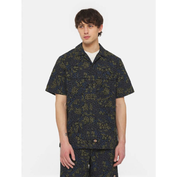 DICKIES Saltville Shirt - Blue / Brown