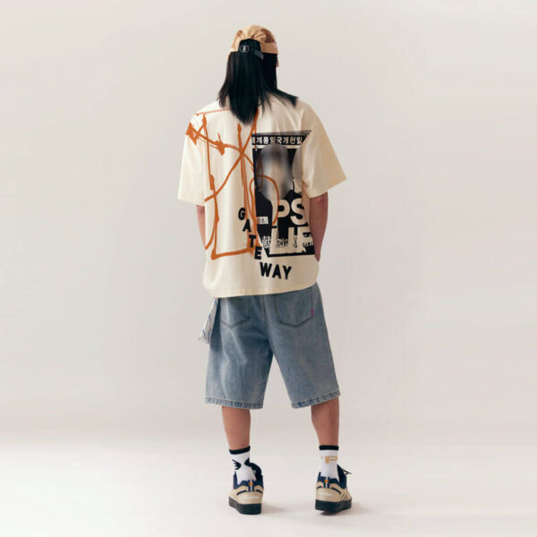 P.A.M. (Perks & Mini) Mood Oversized Tee - Off White