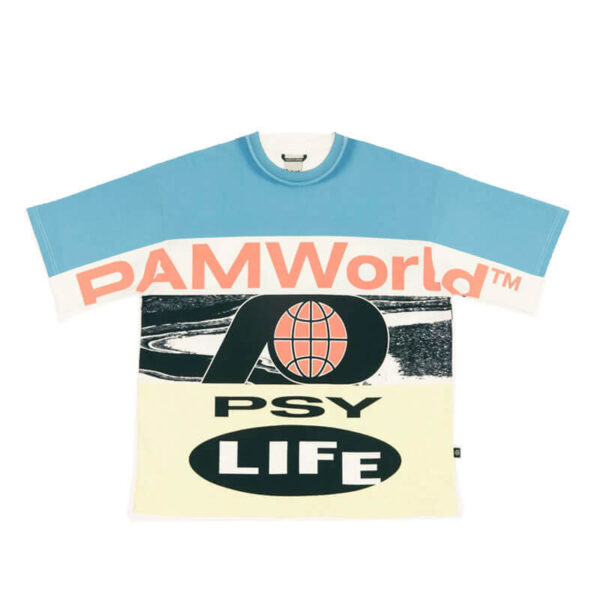 P.A.M. (Perks & Mini) Psy Lif Flag Oversized Tee