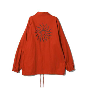 SOUTH2 WEST8 Coach Jacket – Coral Red