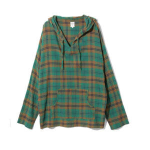 SOUTH2 WEST8 Mexican Parka - Green Tartan