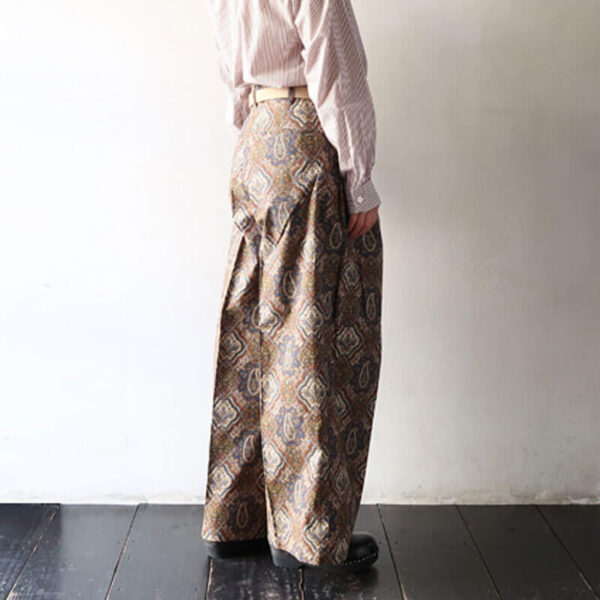 AÏE Tucked Wide Pant - Liberty Beige