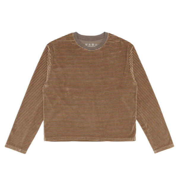 MFPEN Striped Velvet Sweater