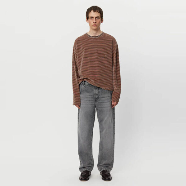 MFPEN Striped Velvet Sweater