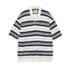 THEROOM | NANAMICA Stripe Polo Sweater - Ecru