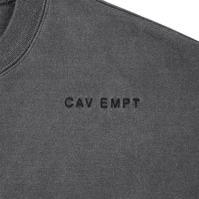 CAV EMPT Overdye Frame6 Crew Neck - Charcoal | THEROOM CAV EMPT Overdye Frame6 Crew Neck - Charcoal | THEROOM