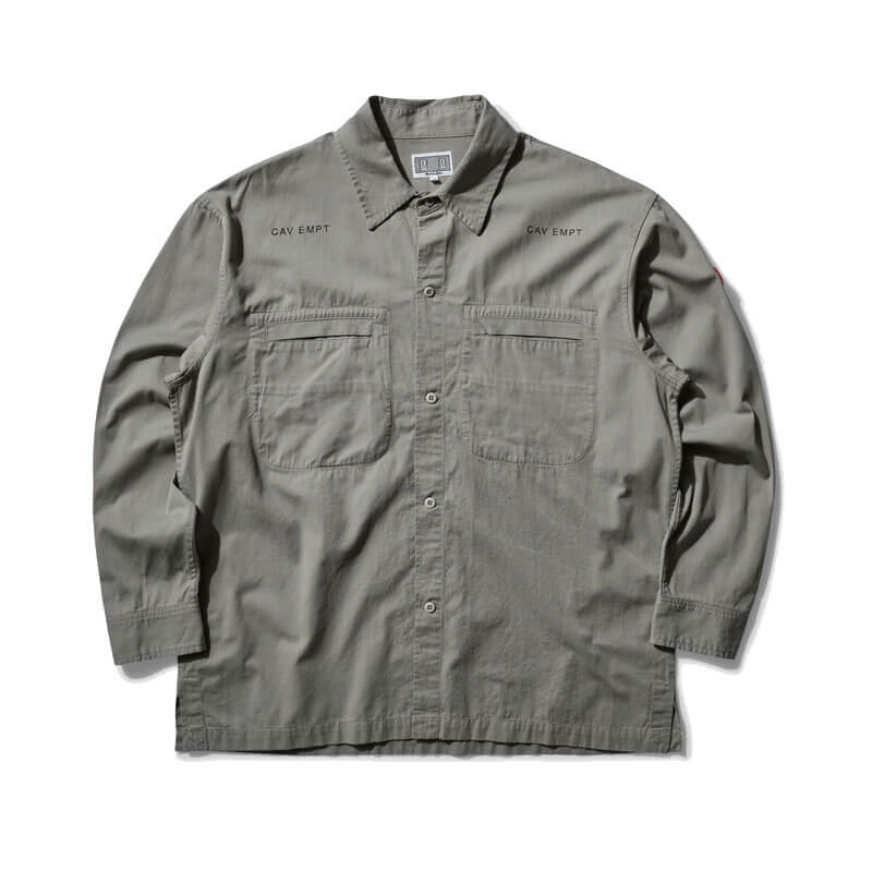 Cotton Casual Shirt Grey