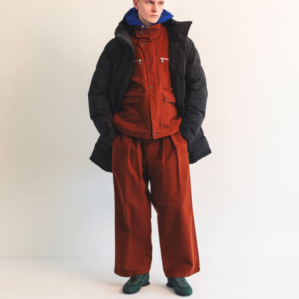 Moleskin Trouser - Blue Gray