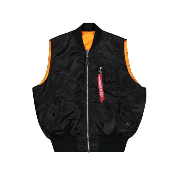 ALPHA INDUSTRIES MA-1 Heritage Vest - Black