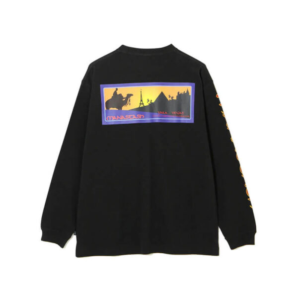 MANASTASH Yaka-Vegas Hemp LS Tee - Black